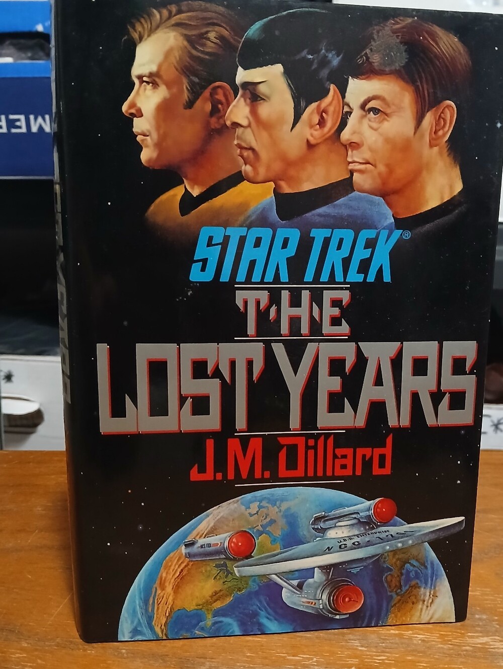 Star Trek The Lost Years Book By J.M. Dillard Published By Pocket Books 1989 HC